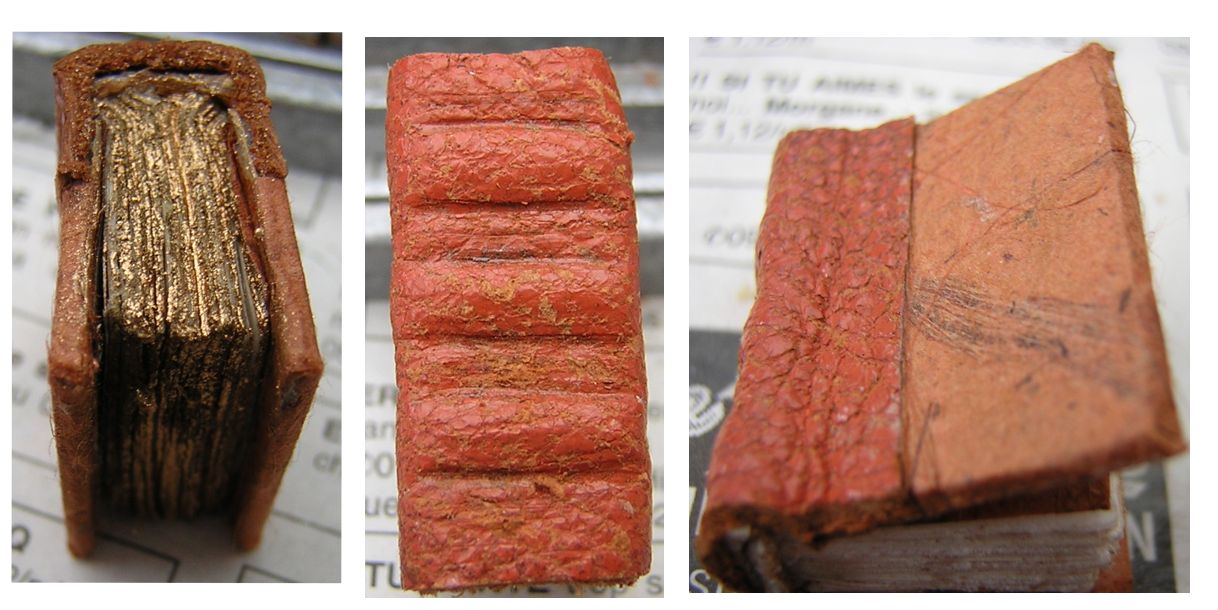 Tiny book en reliure classique, echelle 1/12e